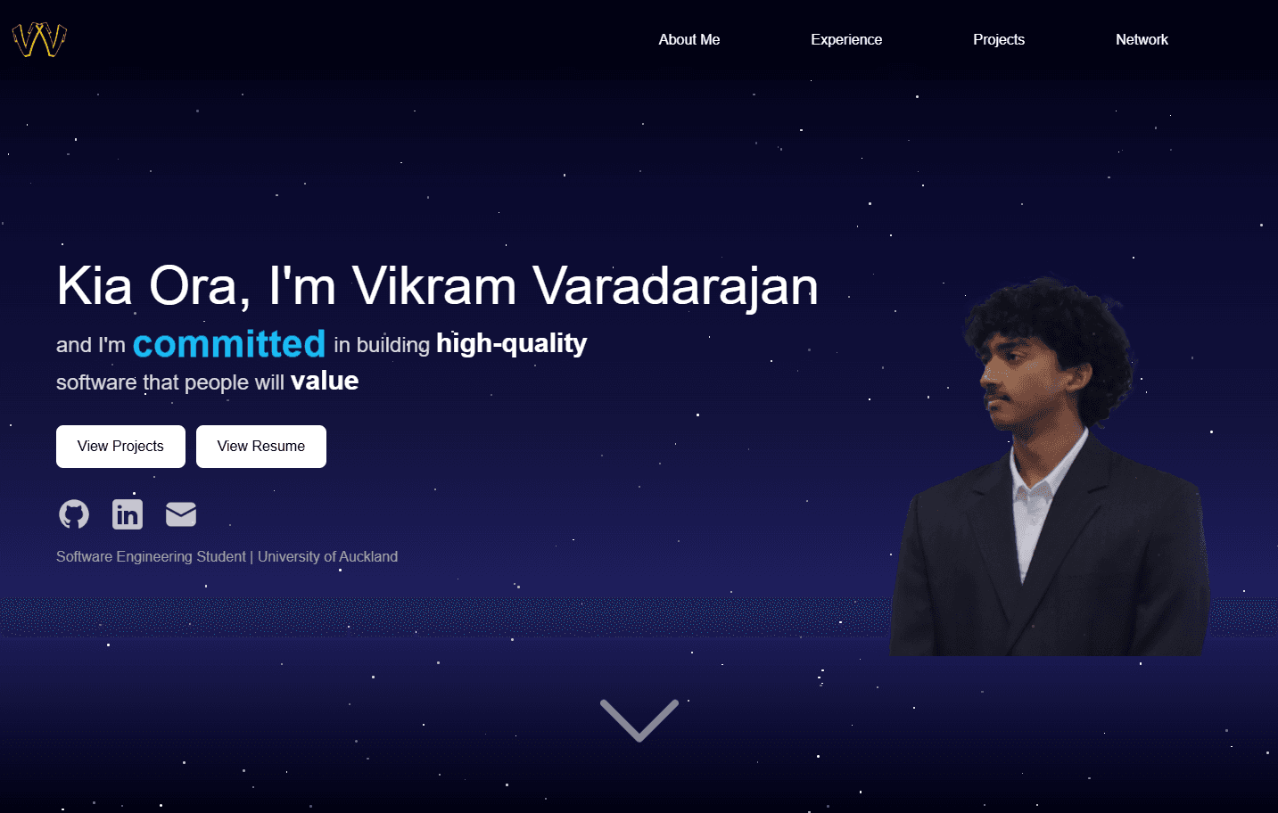 Vikram Varadarajan's website